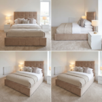 Brand New Special Designer Beds – Velvet Line Beds Frame with Button Tufted Headboard - UK Handcrafted - Image 2