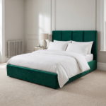 UK Handcrafted - Elegant Special Designer Beds – Velvet Line Beds Platform Frame