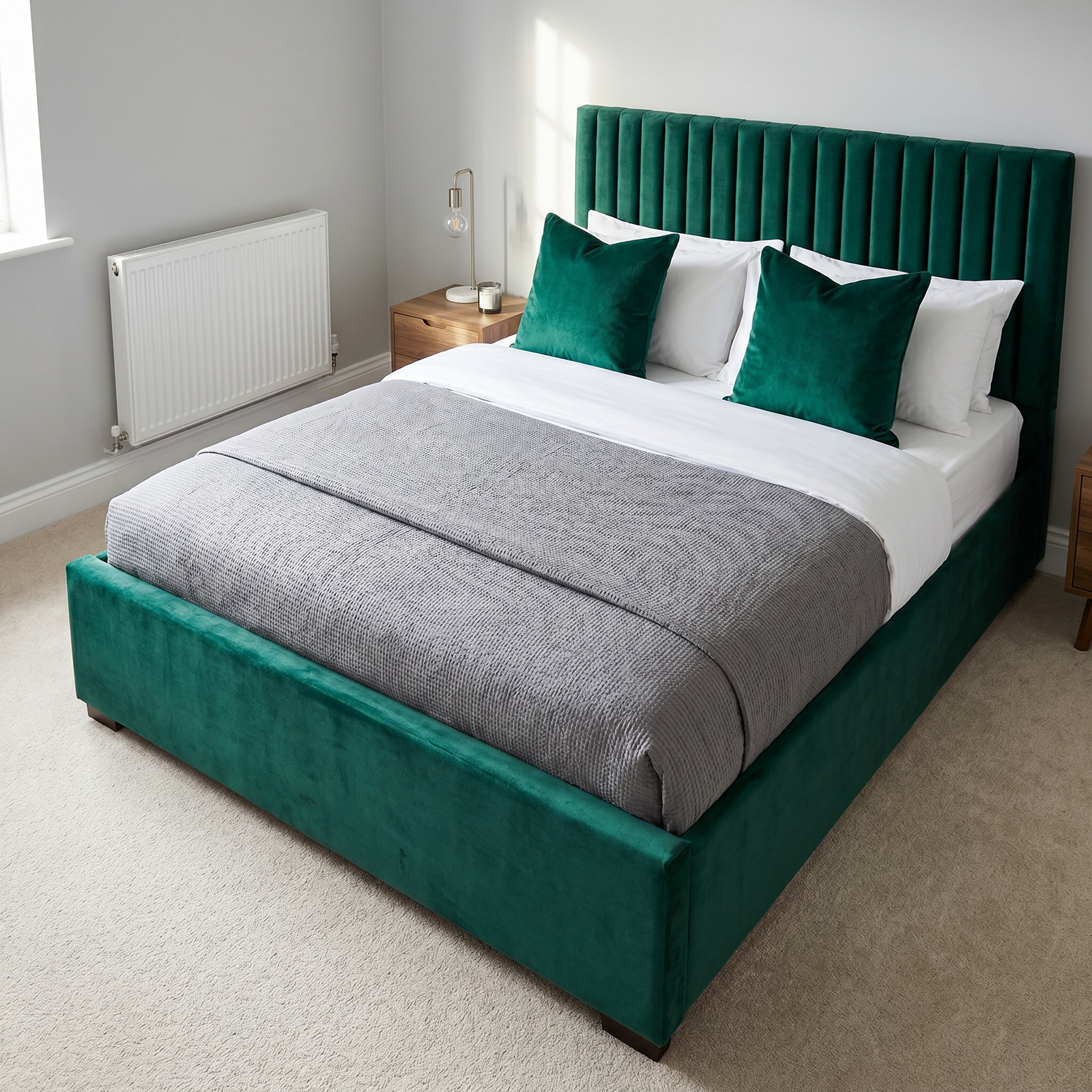 freepik__use-the-provided-bed-image-as-the-exact-base-refer__95178 New Elegant Special Designer Beds – Velvet Line Beds Frame - UK Handcrafted - Image 1