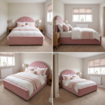 Shell Headboard Bed – Kids Ottoman Storage Bed - UK Handcrafted - Image 2
