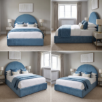 UK Handcrafted Kids Bed with Gas Lift Storage & Dome Headboard - Image 2