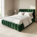New Special Designer Beds – Velvet Line Beds Frame with Chunky Channels