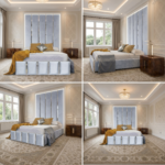 Brand New Elegant Luxury Beds – Wallmounted Beds with Tall Headboard & LED Backlighting - UK Handcrafted - Image 2